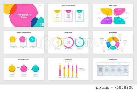 Modern Infographic Vector Template Modern Infographic Vector Template 75959306