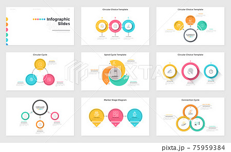 Modern Infographic Vector Template 75959384