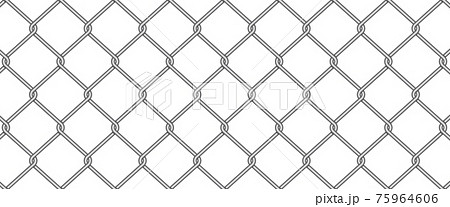 Wire Chain Grid Fence Texture Abstract のイラスト素材