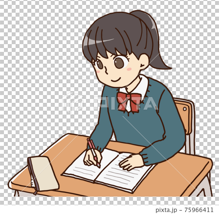 學習的女孩學習 學習的女孩學習 75966411