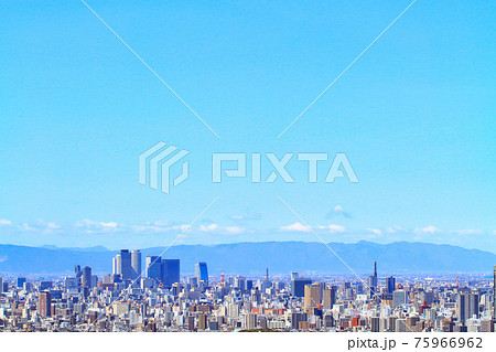 名古屋市、名古屋駅前超高層ビル郡の風景 名古屋市、名古屋駅前超高層ビル郡の風景 75966962