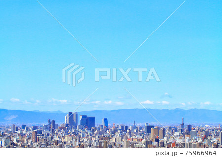 名古屋市、名古屋駅前超高層ビル郡の風景 75966964