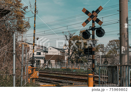 南海汐見橋線　木津川駅　踏切【大阪市】 75969802