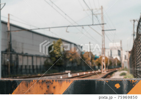 南海汐見橋線　木津川駅周辺　踏切【大阪市】 75969850