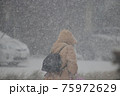 吹雪の歩く人 75972629