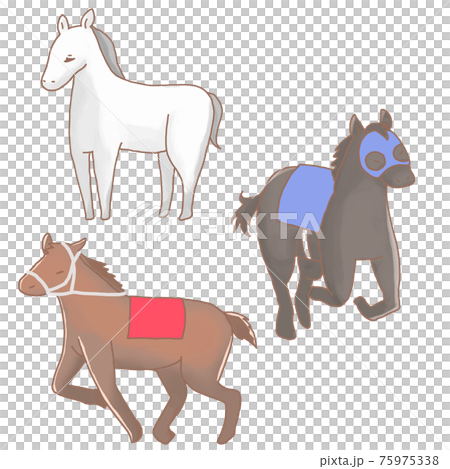Running horses 75975338
