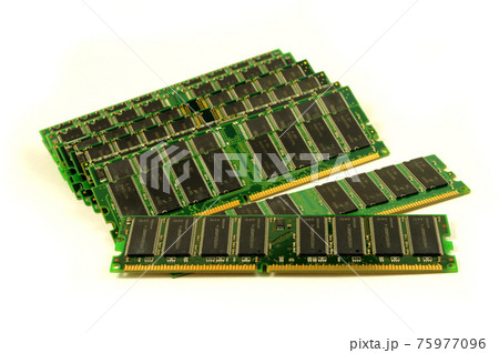 Computer RAM Pile 75977096