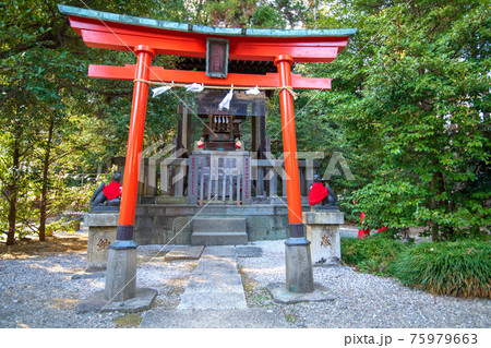 箭弓稲荷神社　境内　元宮 75979663