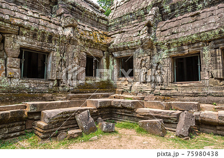 Ta Prohm temple in Angkor Wat Ta Prohm temple in Angkor Wat 75980438