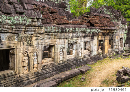 Preah Khan temple in Angkor Wat Preah Khan temple in Angkor Wat 75980465