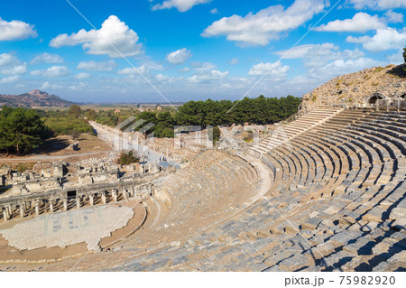 Amphitheater (Coliseum) in Ephesus 75982920