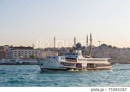 Passenger ship in Istanbul Passenger ship in Istanbul 75983287