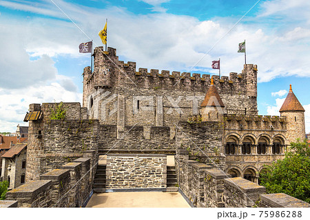 Castle Gravensteen in Gent Castle Gravensteen in Gent 75986288