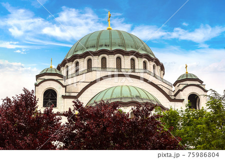 Orthodox church of Saint Sava in Belgrade, Serbia 75986804