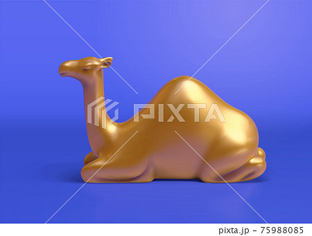 3d metal camel model 75988085