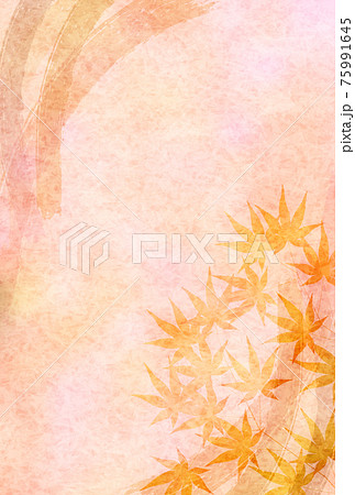 紅葉　もみじ　秋　背景 75991645