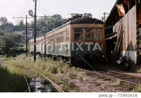 廃止路線・北恵那鉄道 昭和53年 岐阜県の写真素材 [75992616] - PIXTA