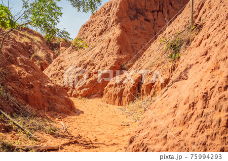 Red Canyon in Vietnam, Mui Ne. The opening of tourism in Vietnam 75994293
