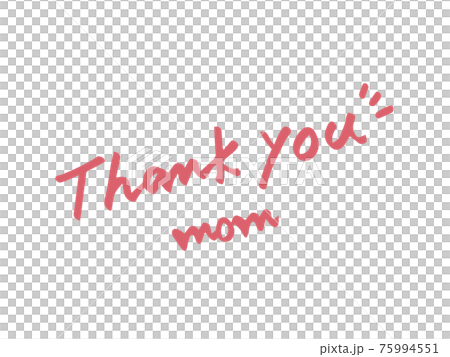 Cute Mother's Day / Handwritten Illustration Material 75994551