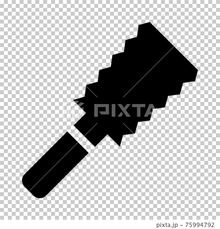 ノコギリ 製作 大工 アイコン(シルエット) ノコギリ 製作 大工 アイコン(シルエット) 75994792