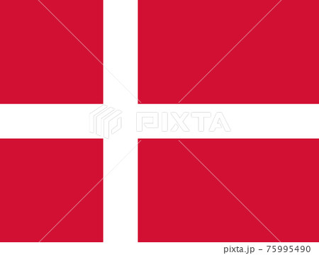 Denmark national flag, danish national official flag. 75995490