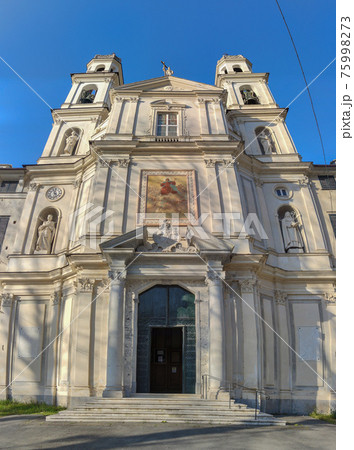acquasanta cathedral holy water church Genoa, Italy 75998273