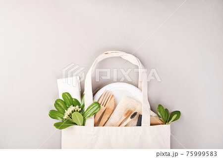 Eco friendly, disposable, recyclable, compostable tableware. Toothbrush, plate, cutlery, bag made of 75999583