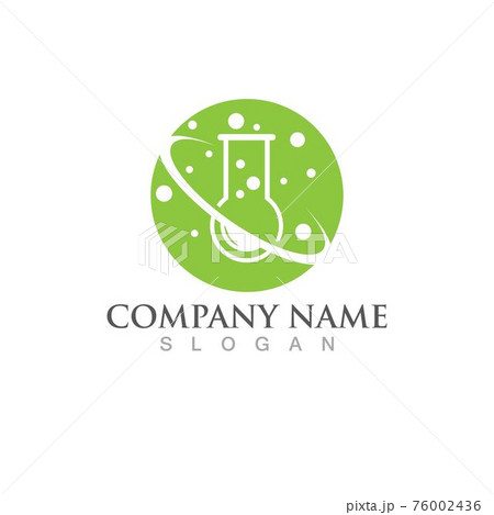 Lab icon template vector illustration 76002436