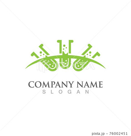 Lab icon template vector illustration 76002451
