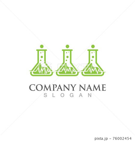 Lab icon template vector illustration 76002454