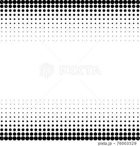 Halftone vector background. Monochrome halftone pattern. Abstract geometric dots background. 76003529