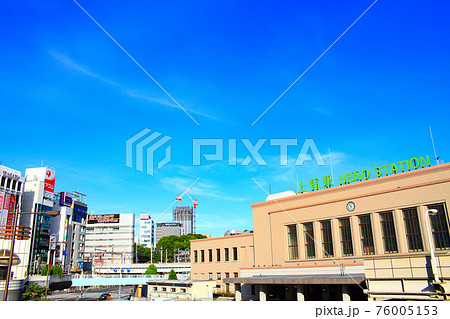 東京都、JR上野駅前の風景 東京都、JR上野駅前の風景 76005153