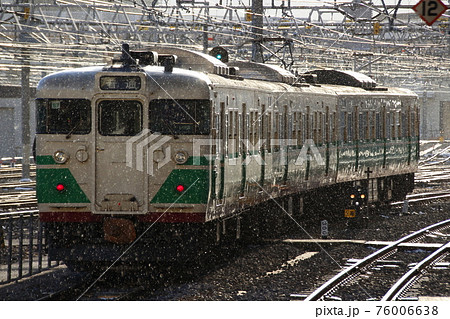 しなの鉄道115系電車（初代長野色：軽井沢⇔長野） 76006638