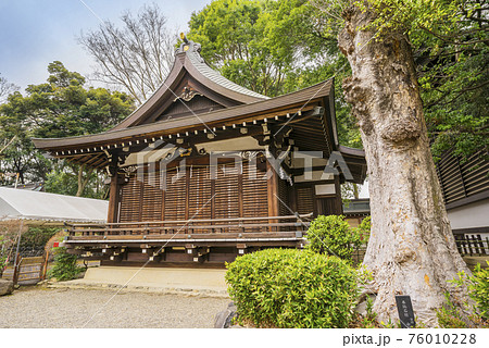大國魂神社　 歴史建造物　東京五社　神楽殿 76010228