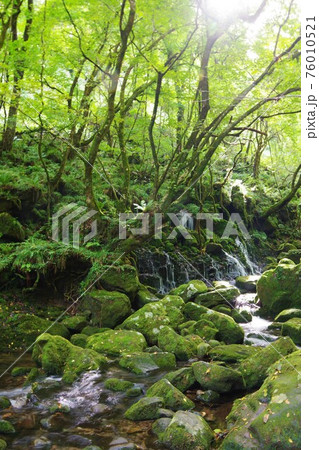 秋田県にかほ市　元滝伏流水 76010521