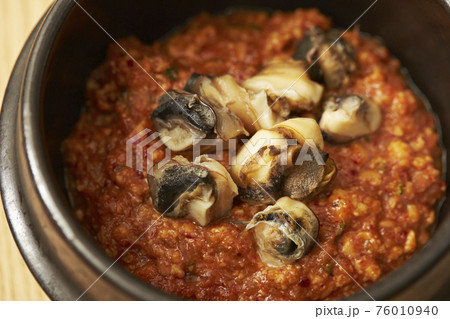 韓国料理味噌だれとタニシ　ウロンサムパプ　ウロンサンパッ 76010940