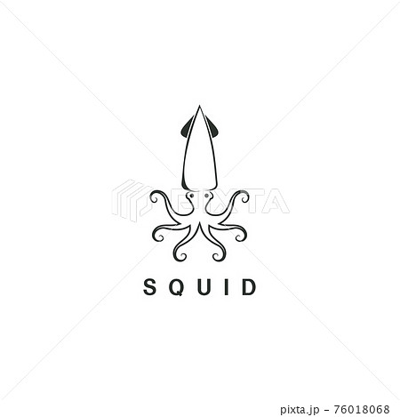 squid logo vector illustration design squid logo vector illustration design 76018068