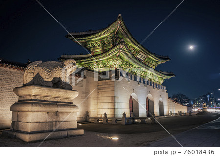 夜景 川 河 76018436