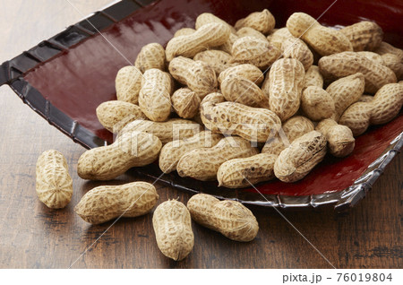 殻付きピーナッツ　落花生　千葉半立　箕 76019804