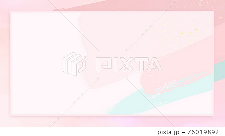 手描き風でポップな雰囲気のフレーム素材 - 複数のバリエーションがあります 76019892