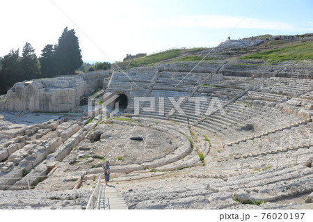 ギリシア劇場（ネアポリス考古学公園）／シラクーサ 76020197