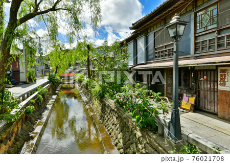 静岡県　下田の町並み 76021708