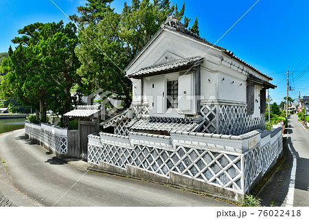 静岡県　松崎の町並み 76022418