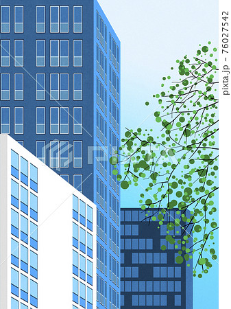 Cityscape Office Building Illustration 003のイラスト素材 Cityscape Office Building Illustration 003のイラスト素材