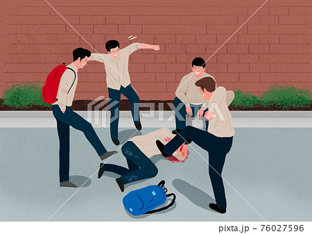 Crime, violence, accident concept illustration 010 Crime, violence, accident concept illustration 010 76027596