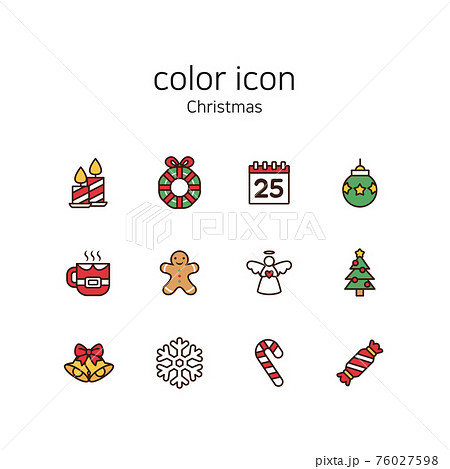 Set of special day color icons flat design illustration 004 76027598