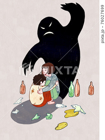 Modern global and social problem concept illustration 004 Modern global and social problem concept illustration 004 76027699