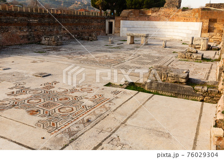 Architectural elements of bath gymnasium complex in Sardis, Turkey Architectural elements of bath gymnasium complex in Sardis, Turkey 76029304