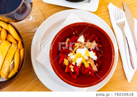 Salad of roasted peppers, popular spanish dish Salad of roasted peppers, popular spanish dish 76030618
