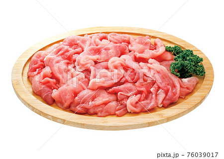 豚もも肉_切り落し_09（パス付） 76039017